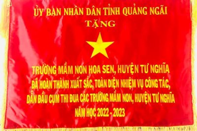 Thành quả của sự nỗ lực, phấn đấu trong năm học qua của cô và trò chúng ta. Chúc mừng trường Mầm non Hoa Sen ???? Năm học tới, chúng ta tiếp tục cố gắng không ngừng nha ???