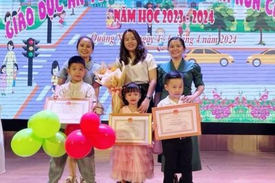 Hội thi Giáo dục An toàn Giao thông, mầm non cấp tỉnh năm học 2023- 2024