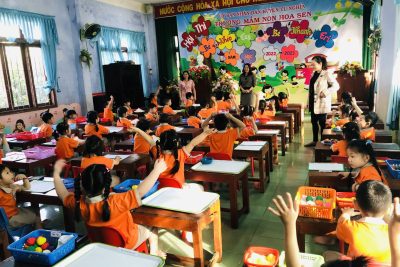 HỘI THI BÉ KHÉO TAY- BÉ NHANH TRÍ CẤP TRƯỜNG NĂM HỌC 2022-2023